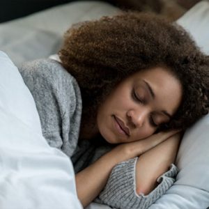 Lady sleeping - why do we dream