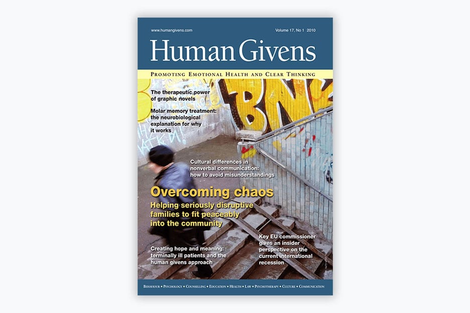 Human Givens Journal - Volume 17, No 1, 2010