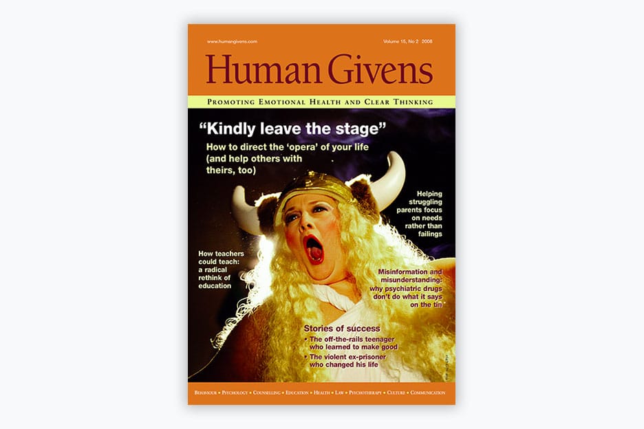 Human Givens Journal Volume 15, No 2, 2008