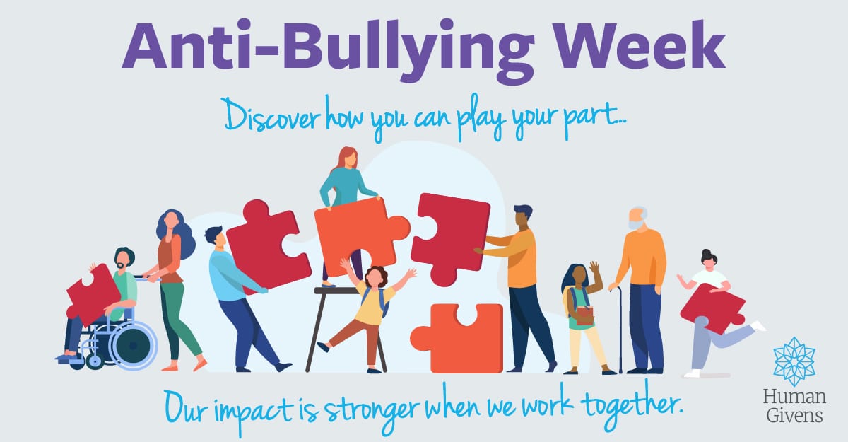 AntiBullying Week How to Prevent and Stop Bullying Human Givens