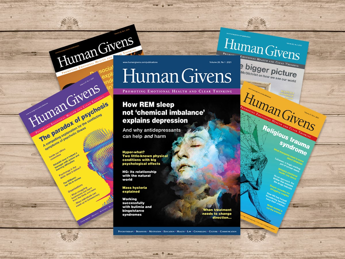 New Human Givens Journal Issue - Out now