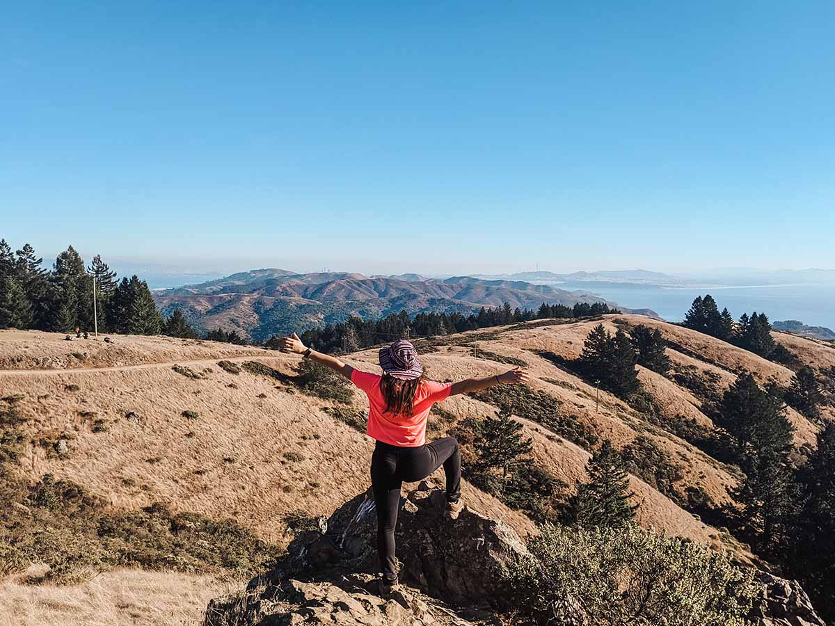 Woman on Mountain