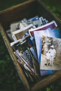 Photo of memories in a box