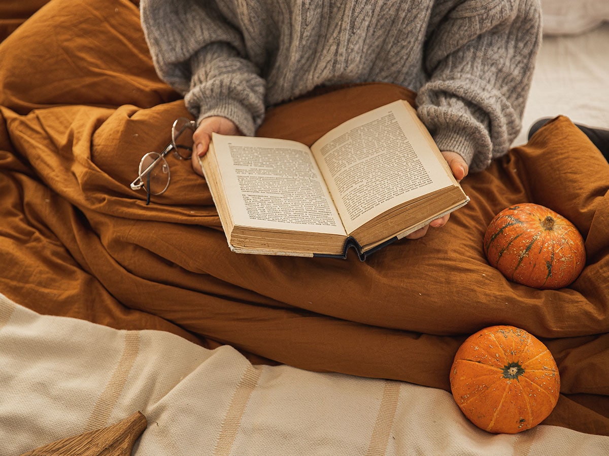 Woman Reading a book