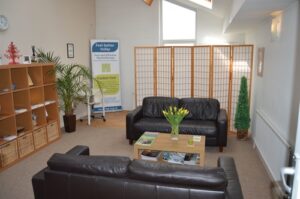 Human Givens Wellbeing Centre York - picture of waiting room