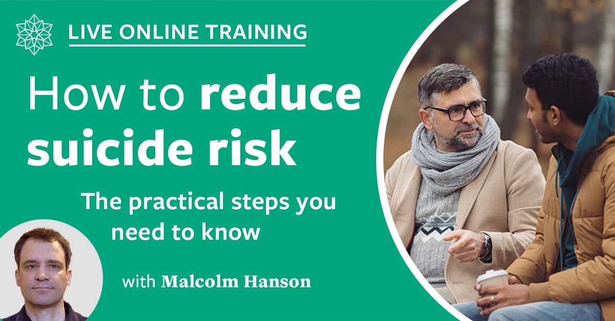 How to manage suicide risk course image
