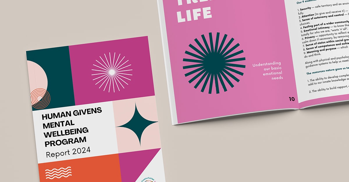 Human Givens Mental Health Wellbeing Program | Human Givens Foundation